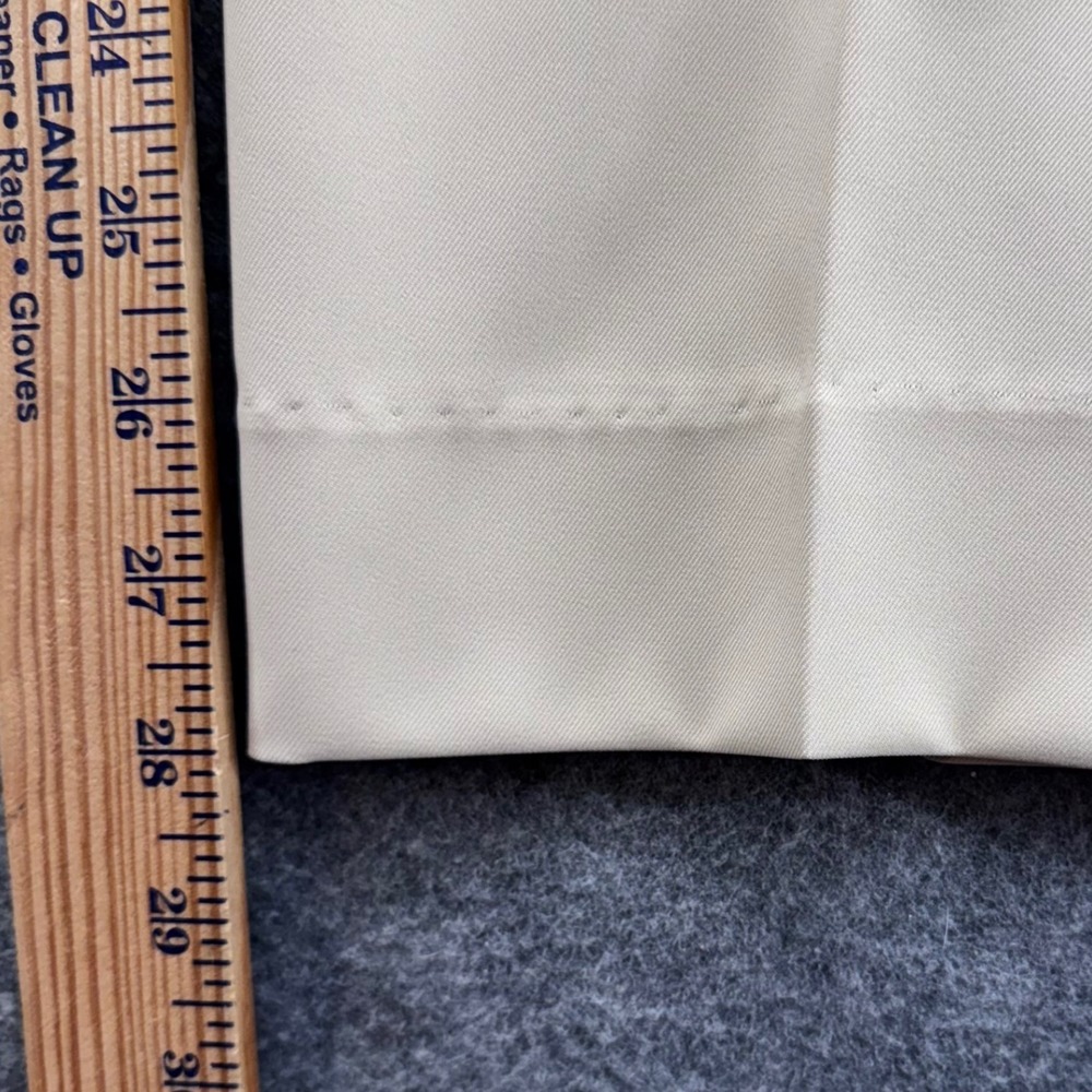 Peter Millar Mens Durham High Drape Performance Khaki Pant 34x28 Flat Front Golf - Picture 10 of 12